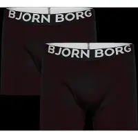 Björn Borg Organic Cotton Stretch Boxer 2P - Black - L
