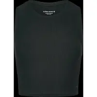 Björn Borg Studio Ribbed Cropped Tank Top - Black - M