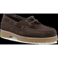 Bianco Biacapri Boat Shoe Suede - Brown - 39