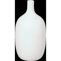 Blomus Vase - 21 Cm, Ø 11 Cm - Ceola - White - White - L 11CM