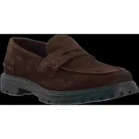 Bianco Bialoui Penny Loafer Oily Suede - Brown - 45