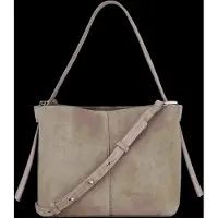 Becksöndergaard Suede Fraya Small Bag - Beige - 24X 22CM