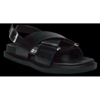 Bianco Biaoslo Cross Sandal Faux Leather - Black - 36