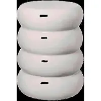Blomus Ceramic Stool, Round - Ø 34 Cm - Toru - Lily White - Cream - L 34CM