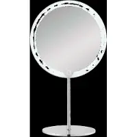 Blomus Led Vanity Mirror - 34 X 20 X 14 Cm - Modo - Polished - Silver - L 14CM