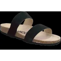 Bianco Biabetricia Twin Strap Sandal Suede - Black - 36