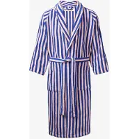 Bongusta Naram Bathrobe - Dazzling Blue & Rose - Blue - S/M 122 cm