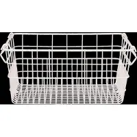 Blomus Storage Basket - 17 X 37 X 27 Cm - Kago - Moonbeam - White - L 27.1CM