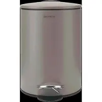 Blomus Pedal Bin - Ø 17 Cmn, 3 L - Tubo - Taupe - Beige - L 21.5CM