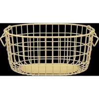 Blomus Storage Basket - 17 X 37 X 27 Cm - Kago - New Wheat - Beige - L 27.7CM
