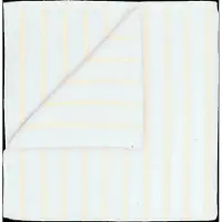 Blomus Bath Towel - 140 X 70 Cm - Arto - White/Transparent Yellow - White - L 140CM