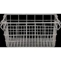 Blomus Storage Basket - 14 X 29 X 21 Cm - Kago - Mourning Dove - White - L 21.1CM