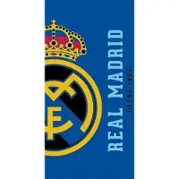 Fodbold Towel Real Madrid 13377 - 70X140Cm - Blue - 70X140CM