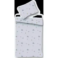 By Mats Bed Linen "By Mats" Football 100X140, 40X45 Cm - Blue - 100X140;40X45CM