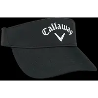 Callaway 26 Liquid Metal Visor - Black - ADJUSTABLE