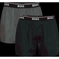 BOSS 2P Boxer Shorts Ew - Black - S