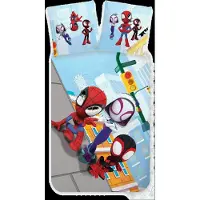 Spider-man Bed Linen Senior Spidey 5460 - 140X200, 60X63 Cm - Multi/patterned - 140X200.60X63CM