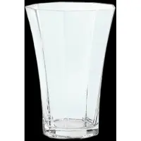 Cooee Design Liliané Vase 18Cm Clear - Nude - ONE SIZE
