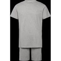 Calvin Klein Ss Tee And Short Set - Grey - S
