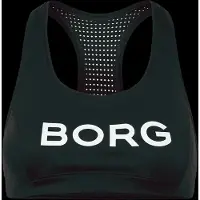 Björn Borg Women's Borg Mid Support Sports Bra Black Beauty Alusvaatteet M