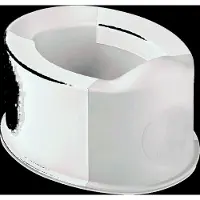 Buubla Foldable Potty - White - ONE SIZE