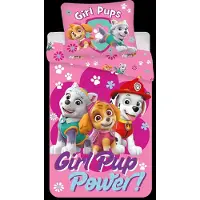 Paw Patrol Bed Linen Junior Pp 1023 C - 100X135, 40X60 Cm - Pink - 100X135.40X60CM