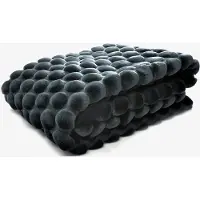Ceannis Throw Petrol Egg 170X130Cm - Navy - 130X170CM