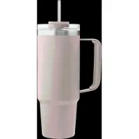 Aya & Ida Thermo Cup With Straw - Beige - 885 ML