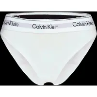 Calvin Klein High Leg Bikini - White - XS