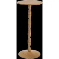 Design House Stockholm Pedestal pöytä Ø 31 x 67,5 cm Oak