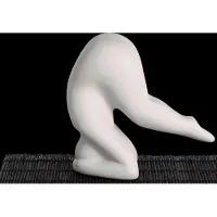 Design House Stockholm - Lisa Larson Yoga Figuuri nro. 1 Vaaleanharmaa
