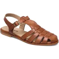 Angulus Sandals - Flat - Closed Toe - Op - Brown - 38