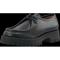 Bianco Bialeo Moc Toe Shoe Smooth Leather - Black - 41