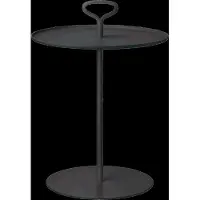 Blomus Outdoor Side Table - 58 Cm, Ø 42 Cm - Porter - Black - Black - Ø 42CM
