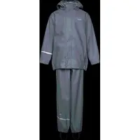 CeLaVi Basic Rainwear Set -Solid Pu - Blue - 80