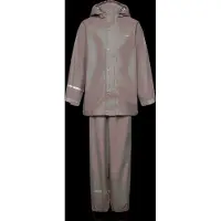 CeLaVi Basic Rainwear Set -Solid Pu - Brown - 130