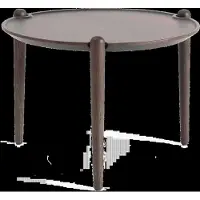 Design House Stockholm Aria soffbord Dark oak, Ø50x37 cm
