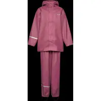 CeLaVi Basic Rainwear Set -Solid Pu - Pink - 80