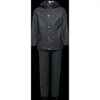 En fant Rainwear Set Solid - Black - 92