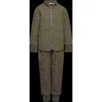 En fant Thermal Set Solid - Khaki green - 80