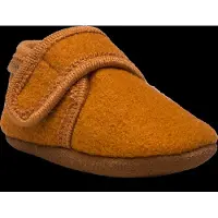 En fant Baby Wool Slippers - Orange - 19\20