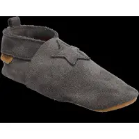 En fant Elastic Slipper Suede - Black - 22