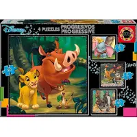 Educa 12-16-20-25 Disney Animals - Multi/patterned - ONE SIZE