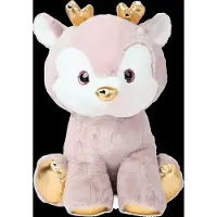 Teddykompaniet Rådjur, Dimrosa, 65Cm - Pink - 65 CM