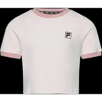 FILA Pratolino Cropped Ringer T-Shirt - Cream - 86-92