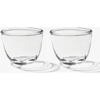 Form & Refine Pinho Glass, Set Of 2 Pcs. - Nude - Ø 8.5 cm