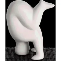 Design House Stockholm - Lisa Larson Yoga Figuuri nro. 4 Vaaleanharmaa