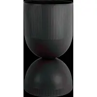 Present Time Plant Pot Tonar Large - Black - H 45CM