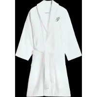 Gant Embroidery Robe - White - XS
