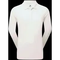 Footjoy Ts L/S Shirt - White - L